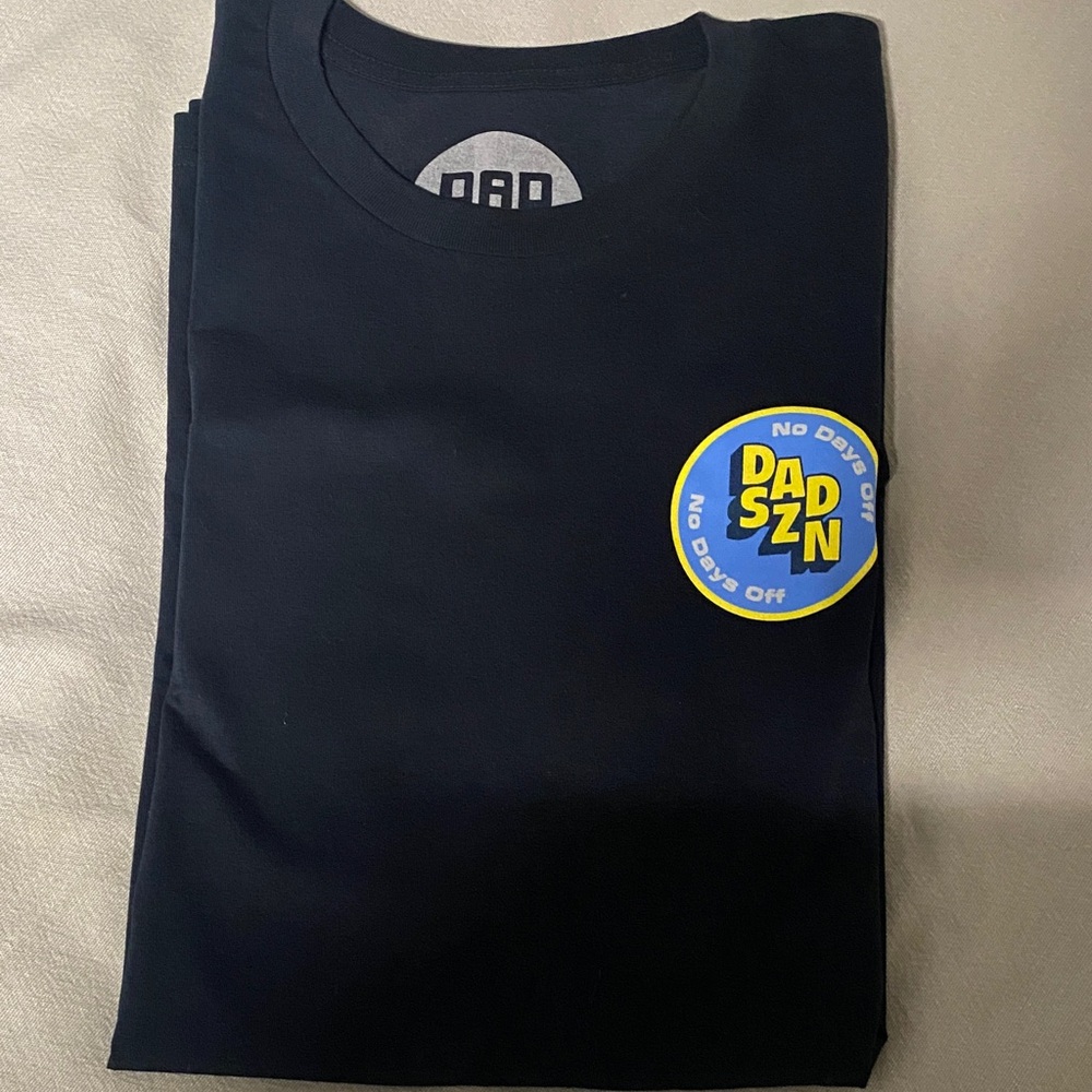 Black Dad SZN T-Shirt, 100# organic cotton